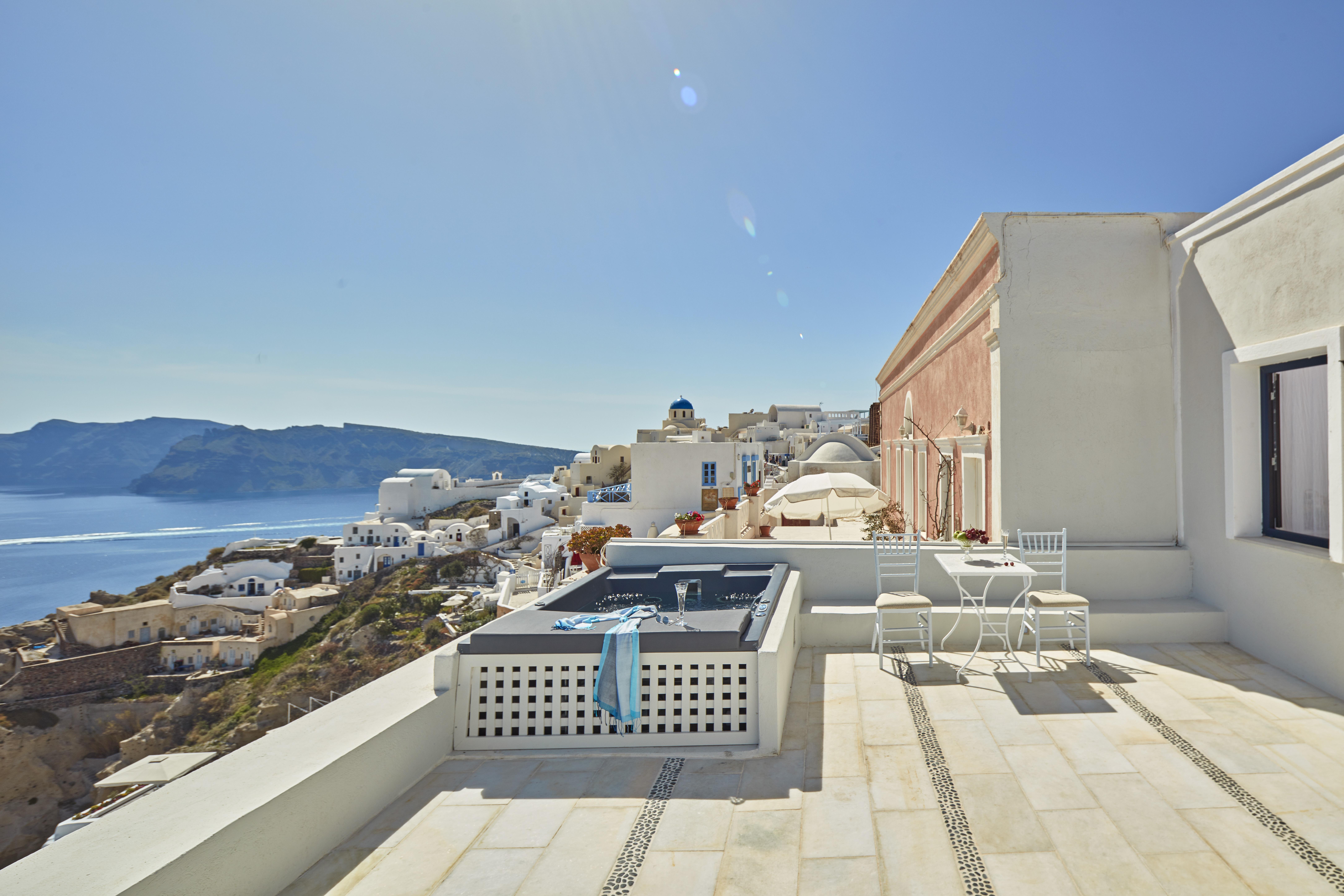 La Maltese Oia Luxury Suites Eksteriør billede